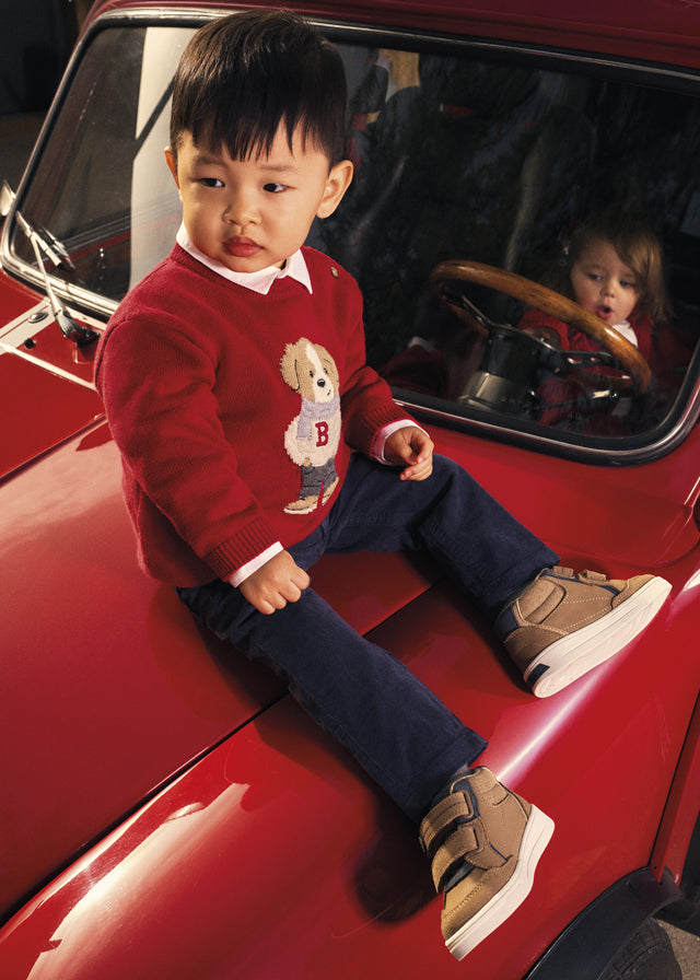 Maglione con personaggi baby boy Mayoral