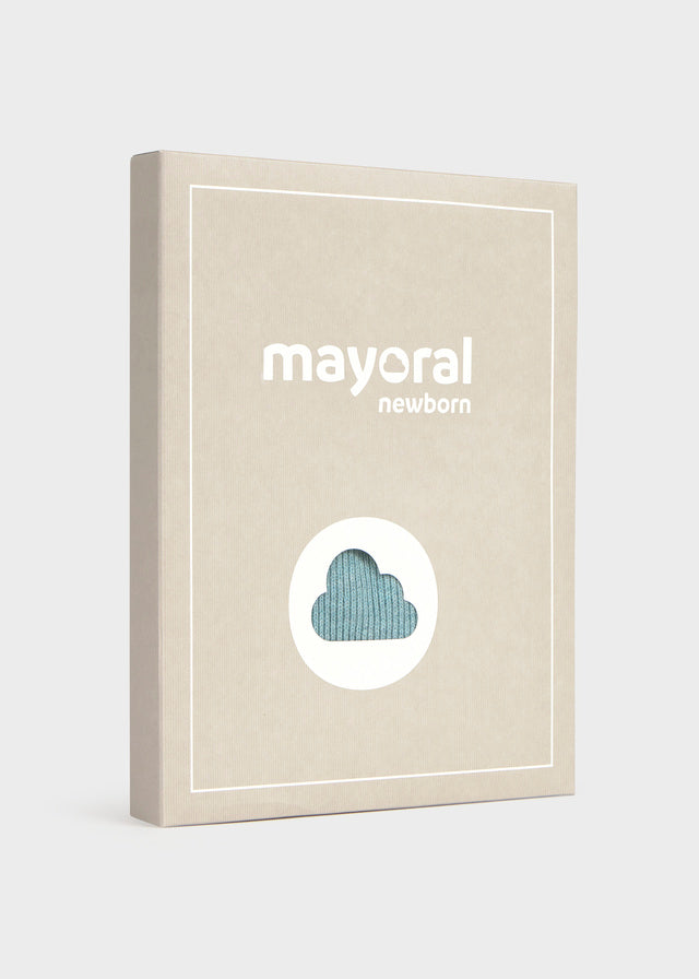 Tutone e maglioncino in tricot neonato Mayoral