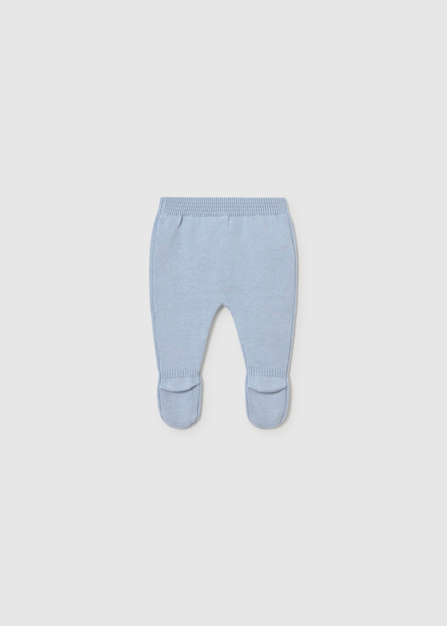 Completo 3 pezzi con ghettina in tricot neonato Mayoral