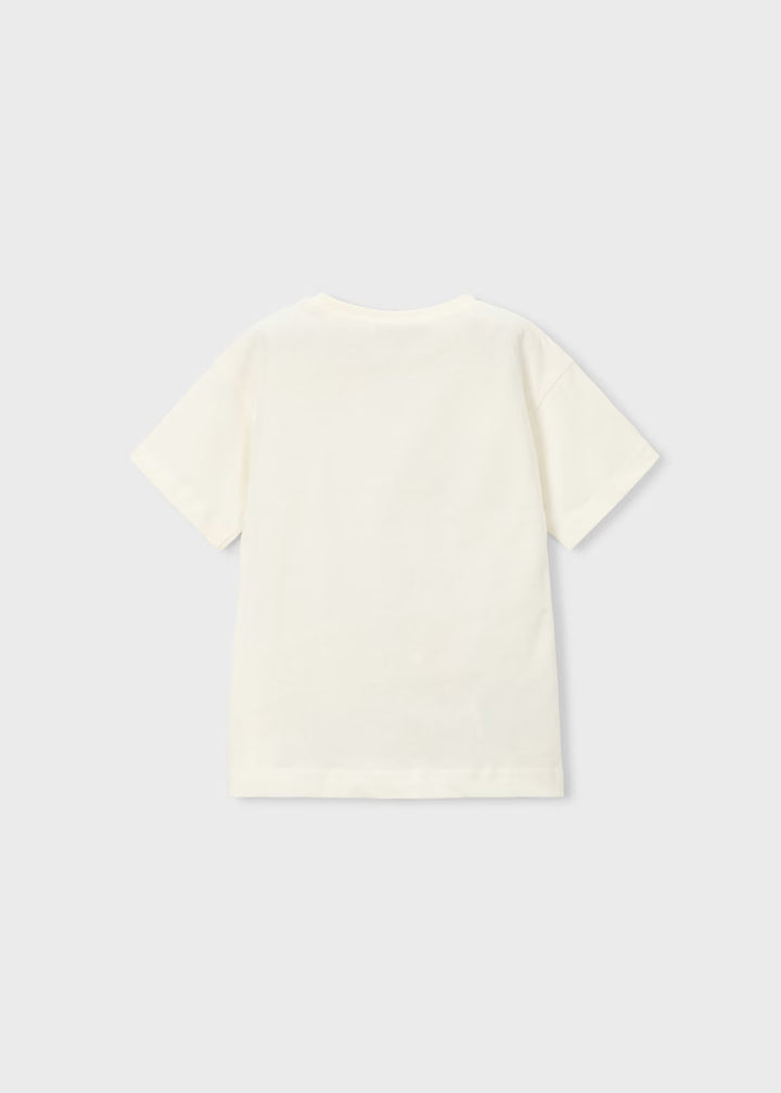 T-shirt con stampa truck bambino Mayoral