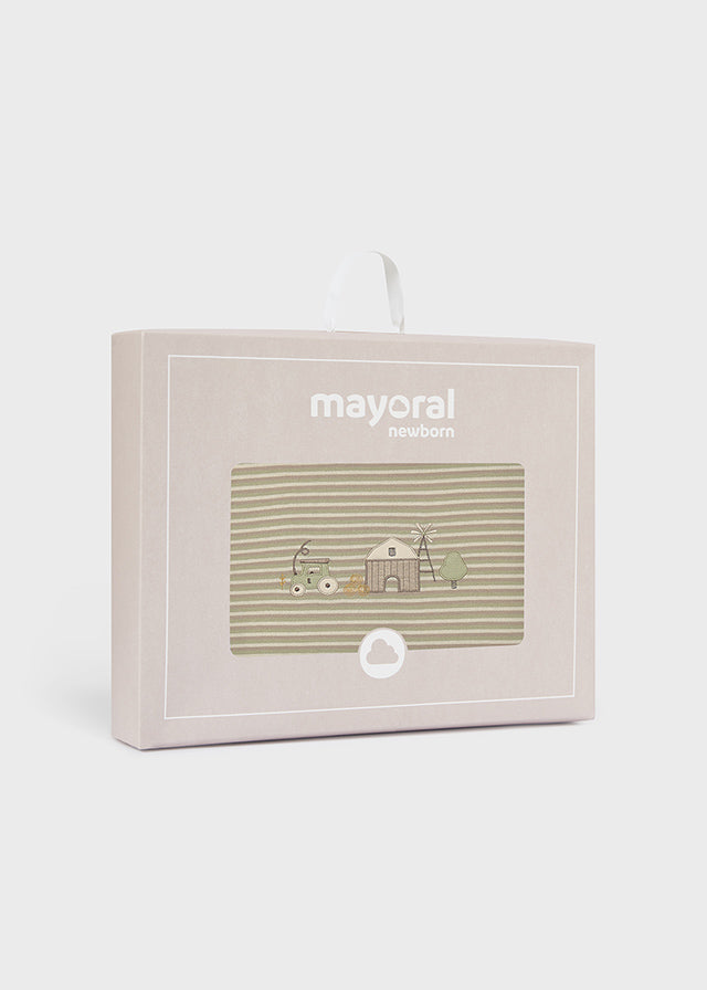 Coperta con pelliccia neonato Mayoral