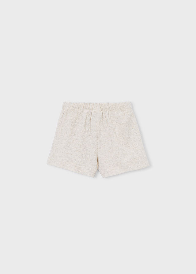 Short con ricamo bambina Mayoral
