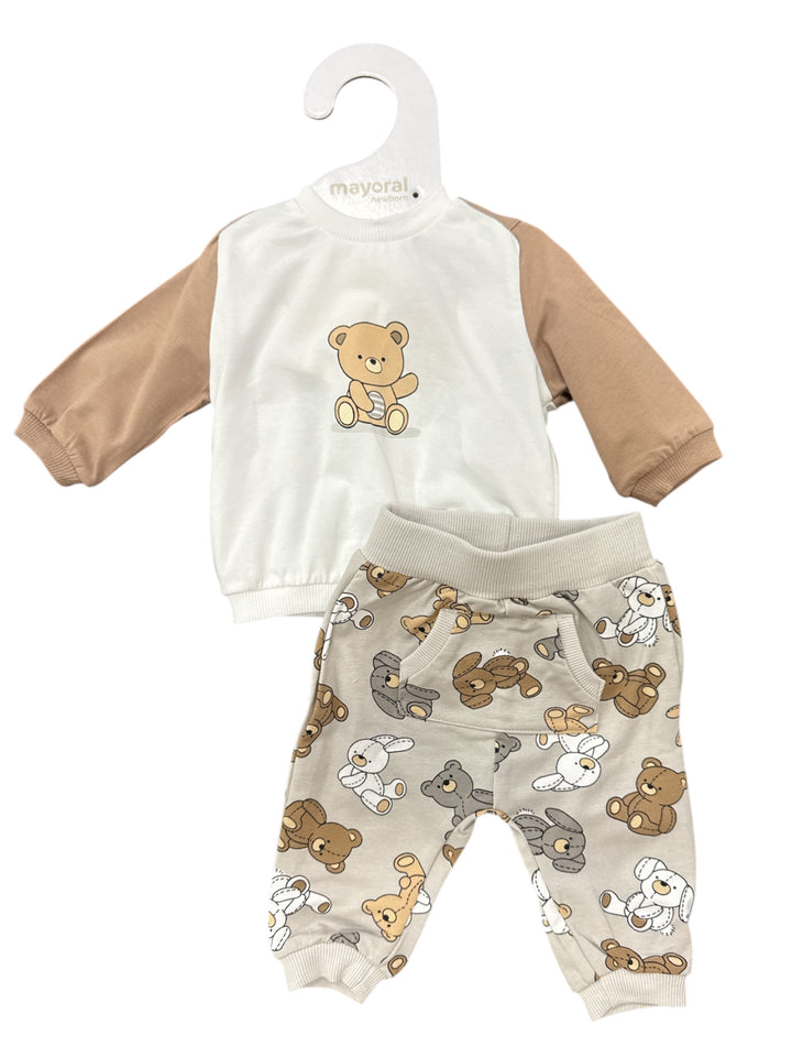 Completo maglietta e pantalone neonato Mayoral