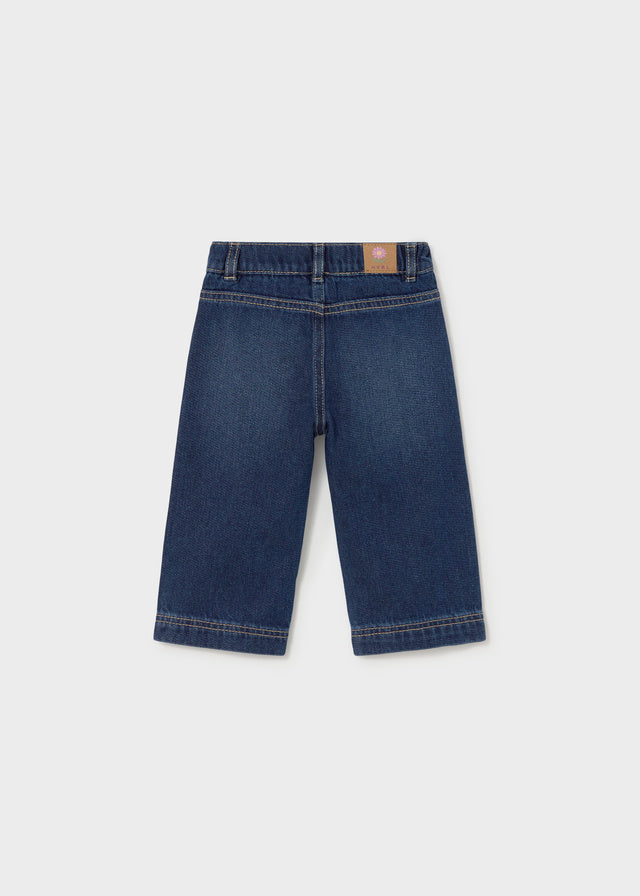 Jeans con ricami baby girl Mayoral