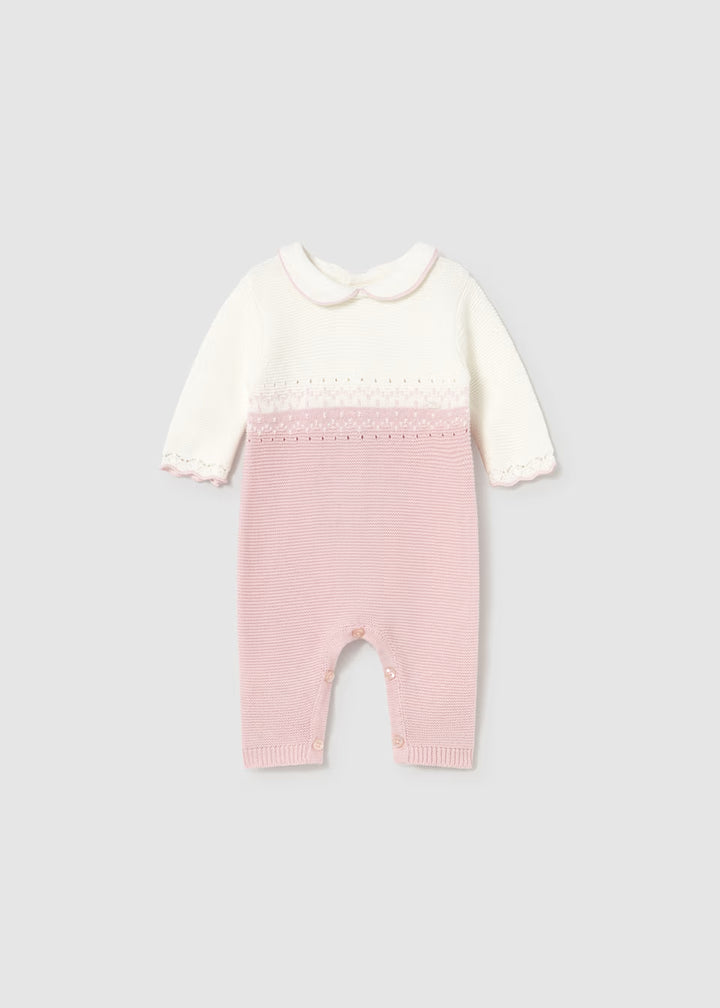 Pagliaccetto tricot neonata Mayoral