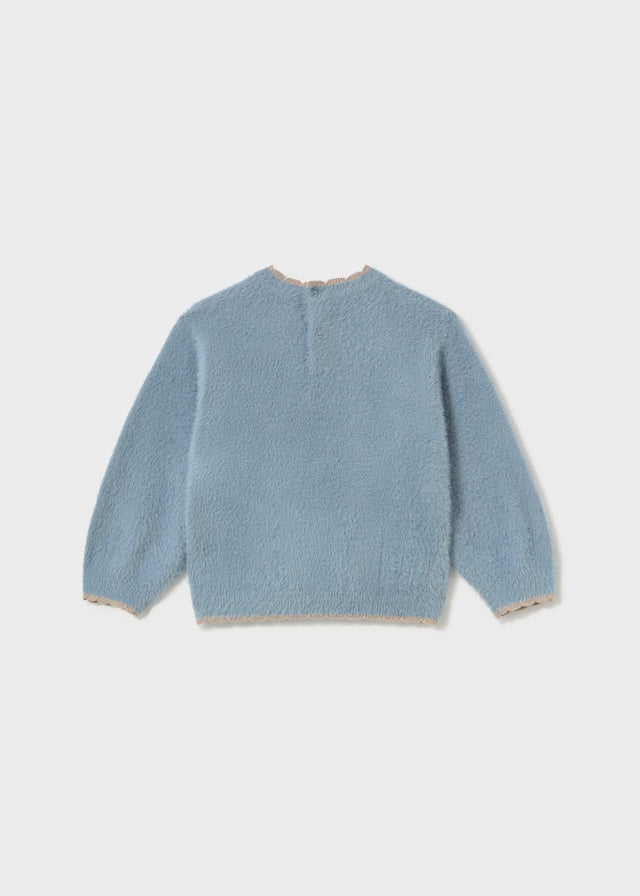 Maglione con fiore girl Mayoral