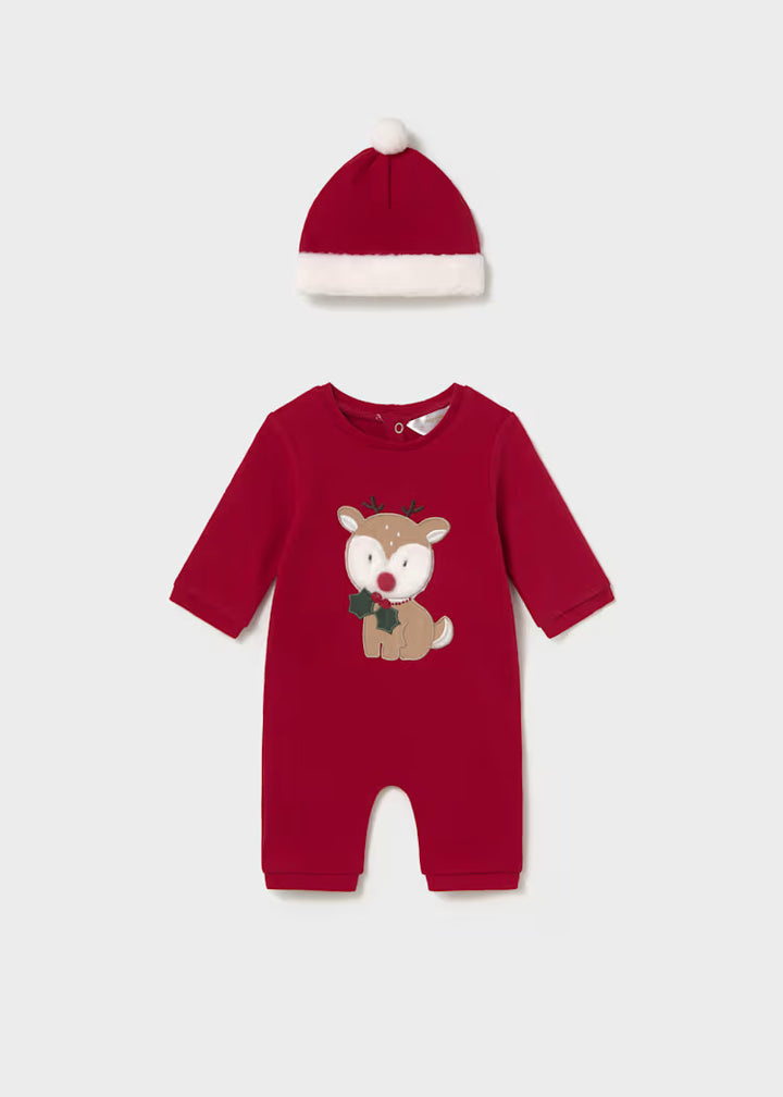 Tutina due pezzi natalizia unisex Mayoral
