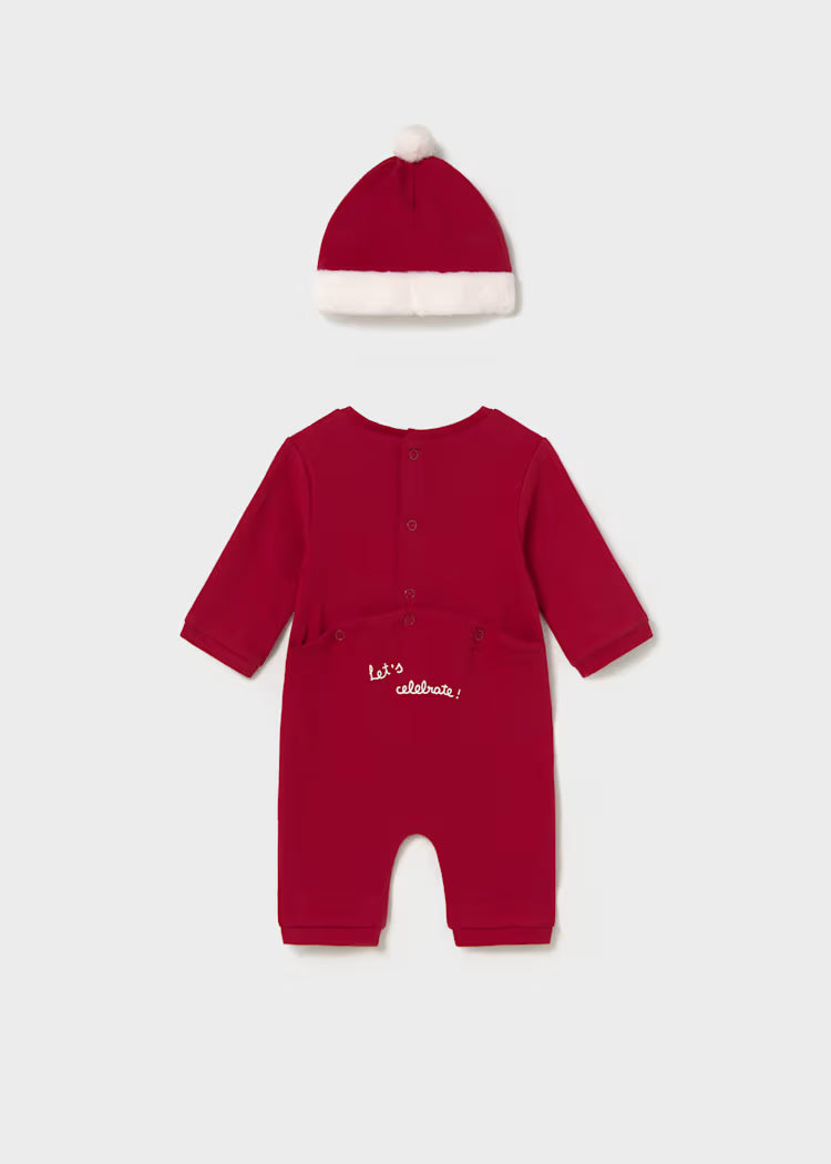 Tutina due pezzi natalizia unisex Mayoral