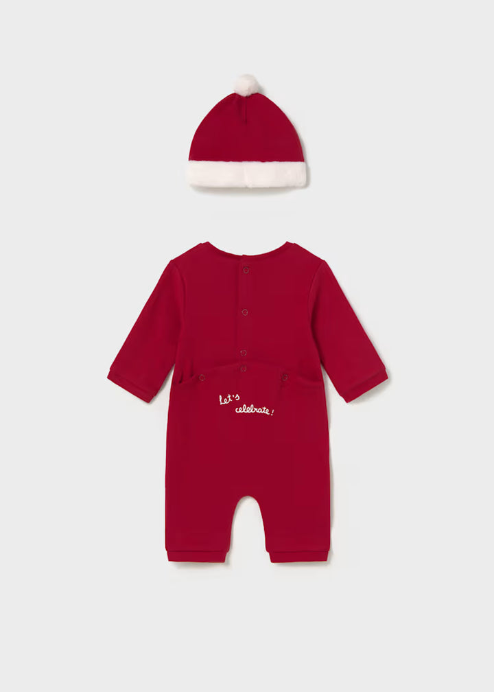 Tutina due pezzi natalizia unisex Mayoral