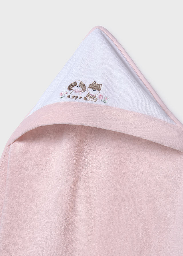 Asciugamano con cappuccio neonata Mayoral