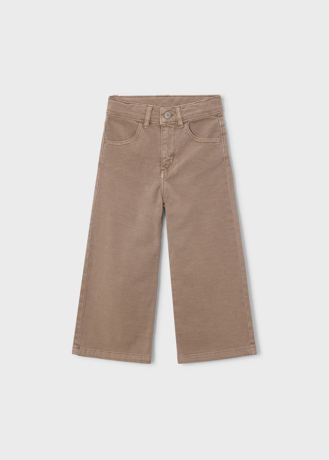 Pantalone largo con ricamo bambina Mayoral