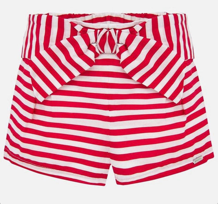Pantaloncino a righe neonata Mayoral