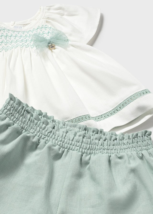 Completo blusa due pezzi baby girl  Mayoral