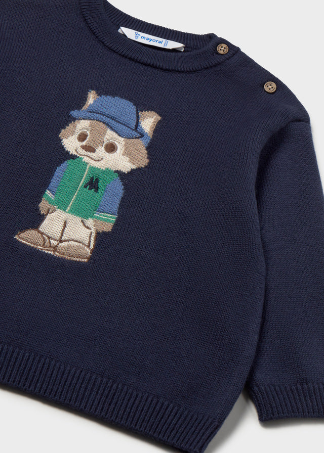 Maglione con lavorazione baby boy Mayoral