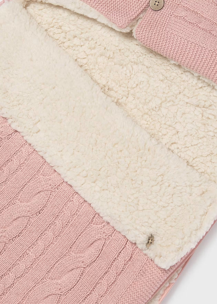 Sacco nascita in tricot neonata Mayoral
