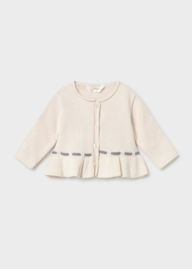 Completo tre pezzi con culotte neonata Mayoral