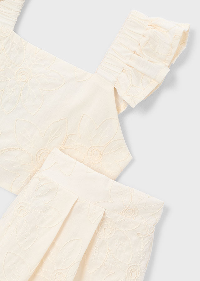 Coordinato con short bambina Mayoral