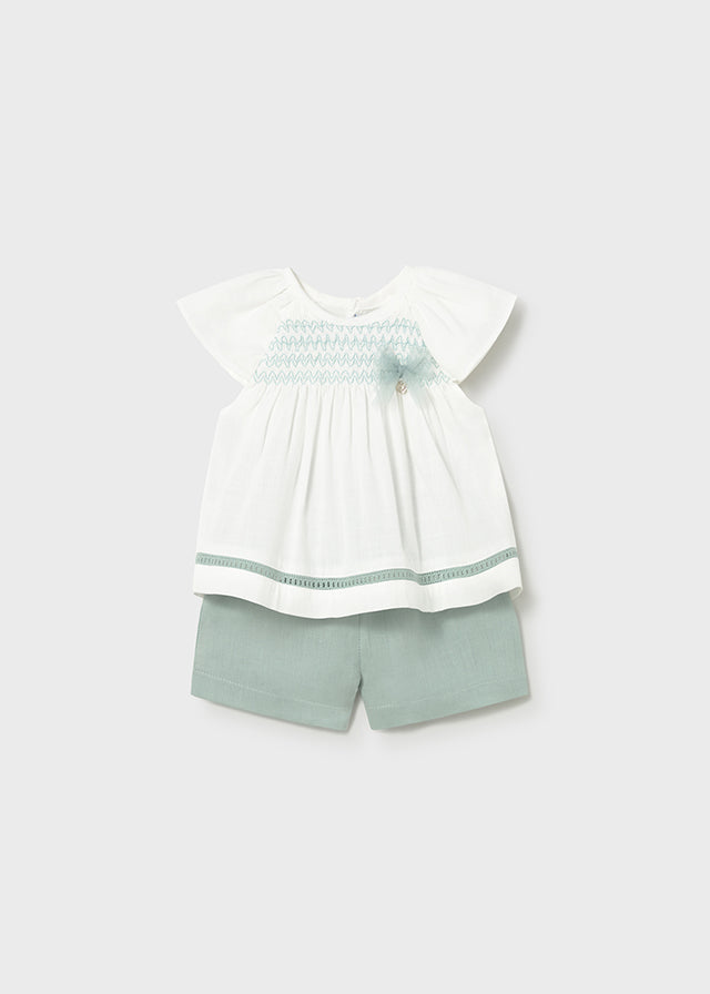 Completo blusa due pezzi baby girl  Mayoral