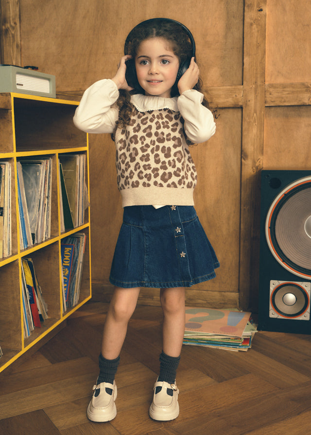 Gonna denim bambina Mayoral
