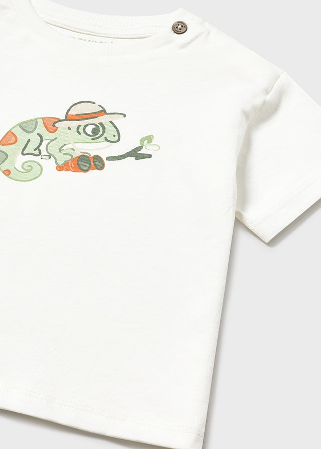 Completo due pezzi con cappello baby boy Mayoral