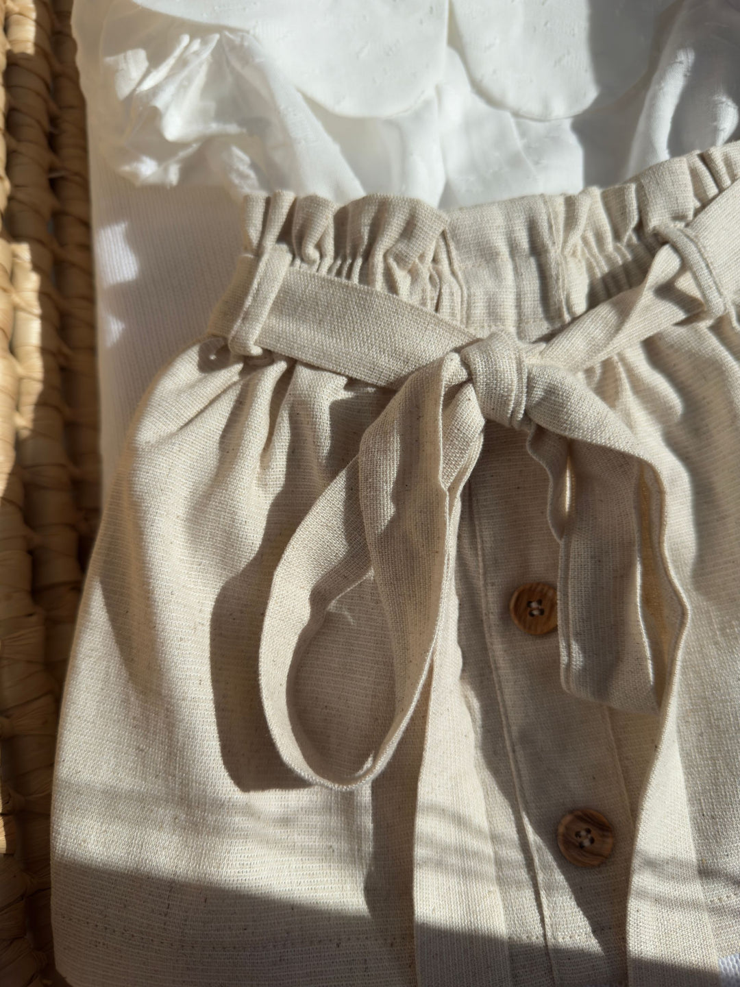 Coordinato in cotone due pezzi baby vip