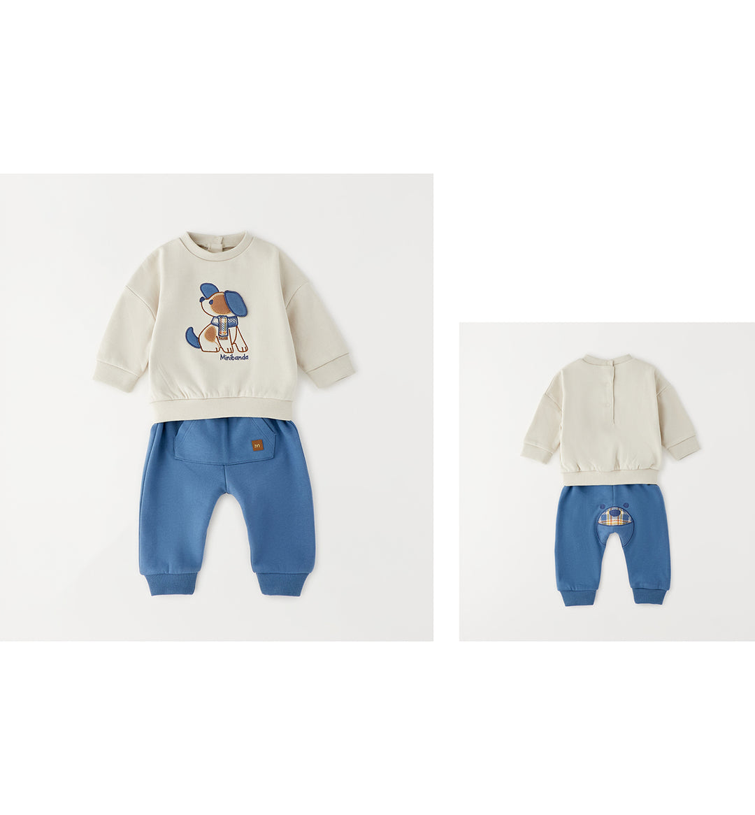 Tuta jogging neonato Minibanda
