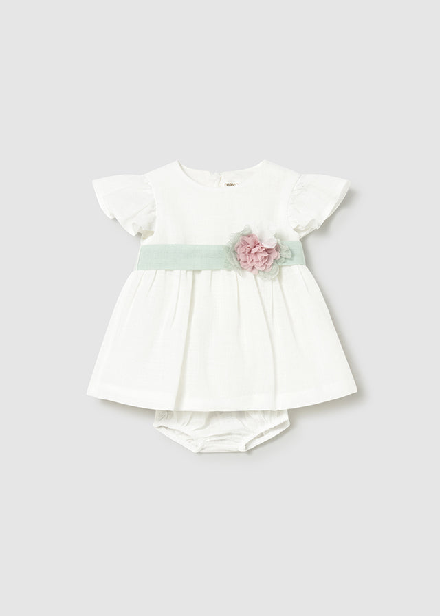 Abito con fascia neonata Mayoral