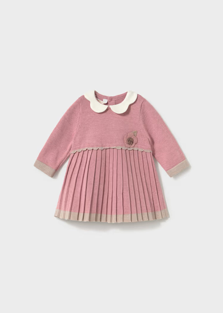 Vestito manica lunga tricot neonata Mayoral.