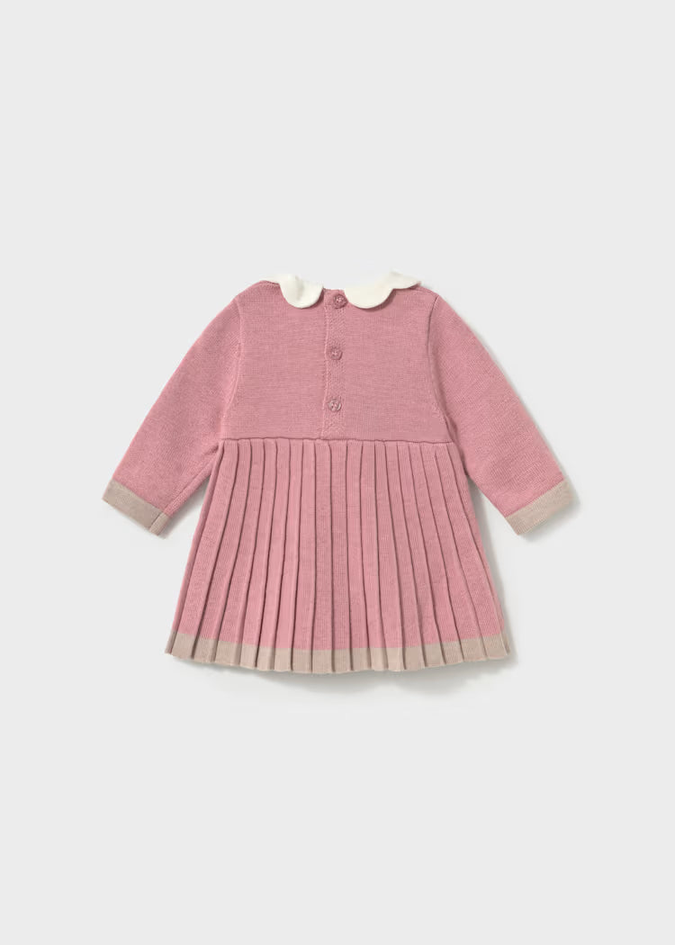 Vestito manica lunga tricot neonata Mayoral.