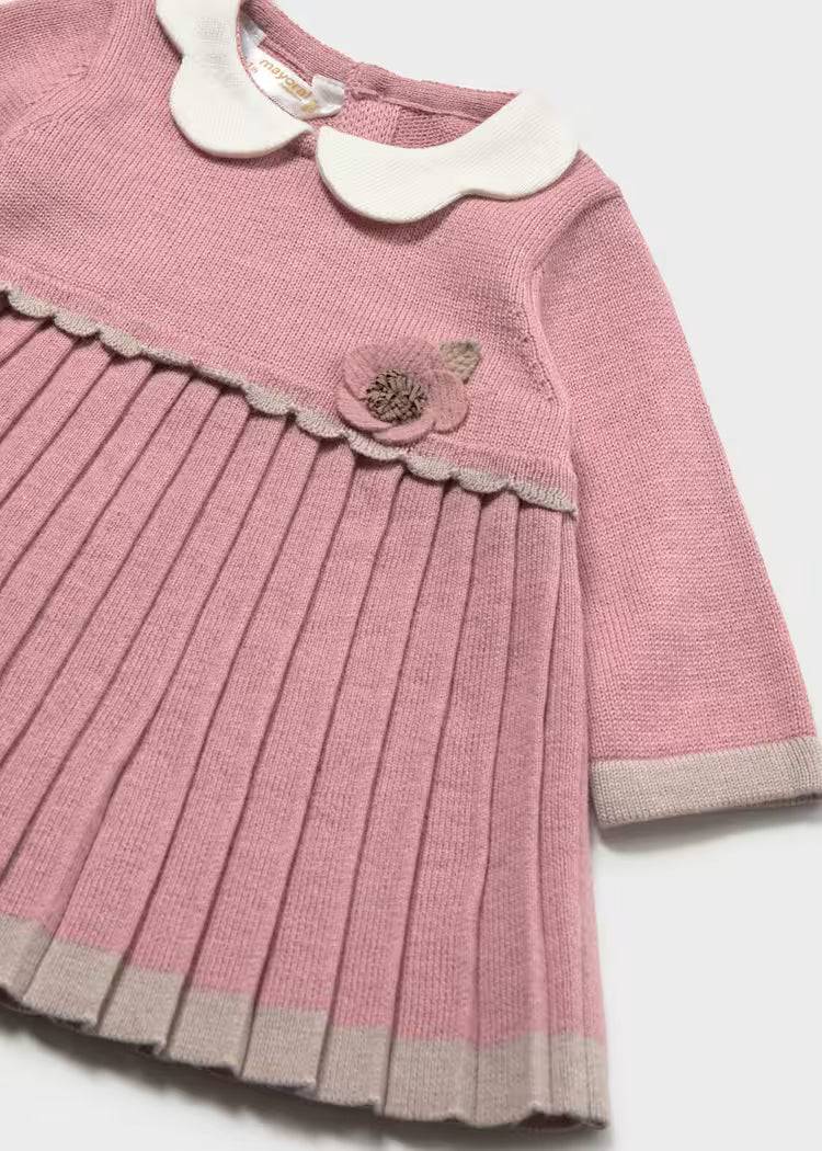 Vestito manica lunga tricot neonata Mayoral.