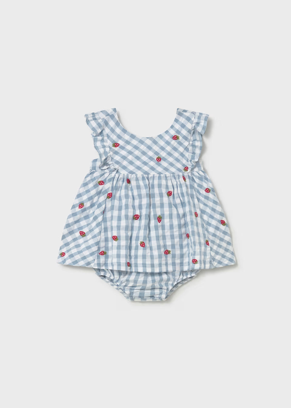 Vestito con copri pannolino neonata Mayoral