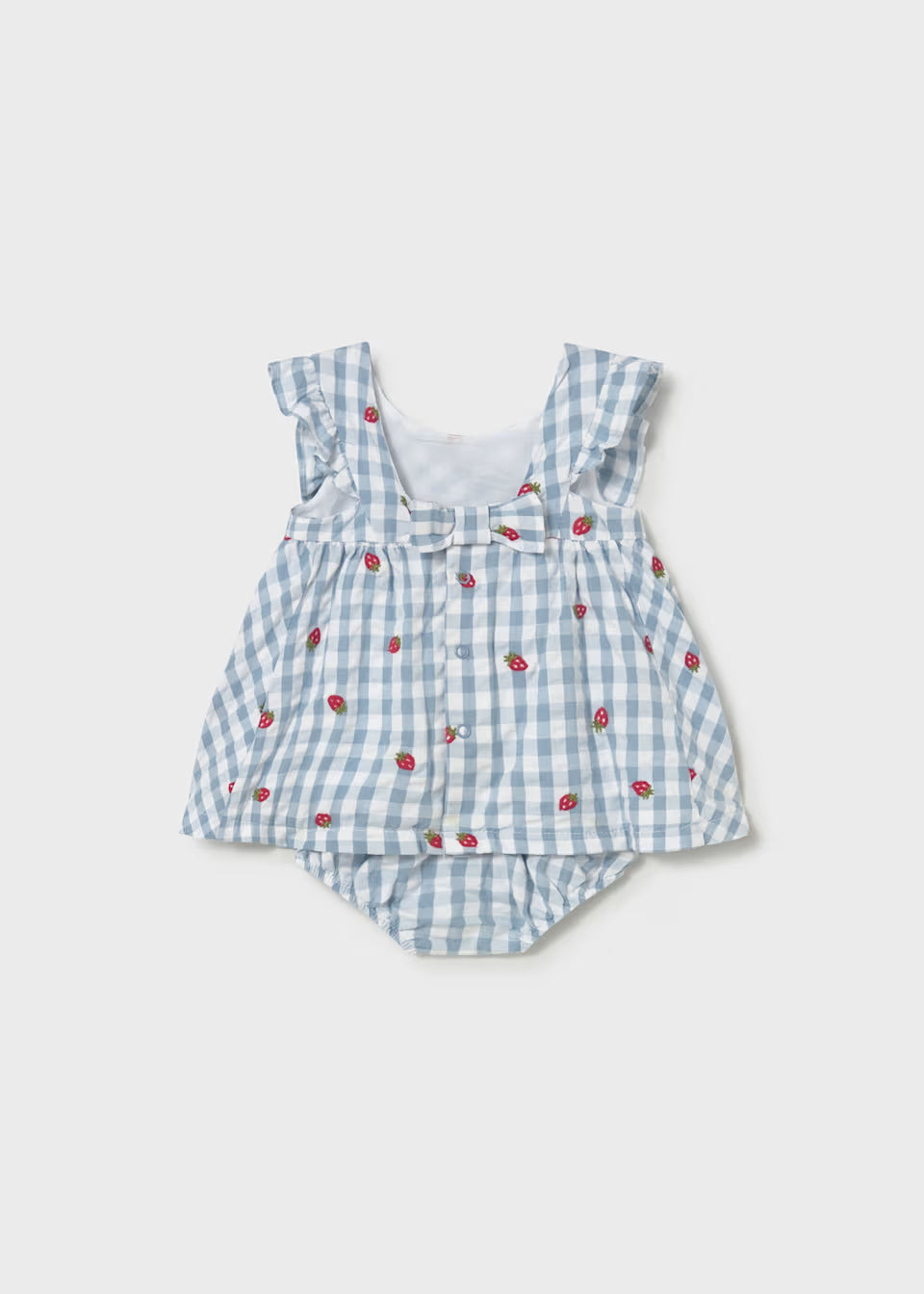 Vestito con copri pannolino neonata Mayoral