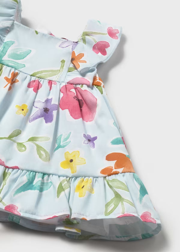 Vestito fiori neonata mayoral