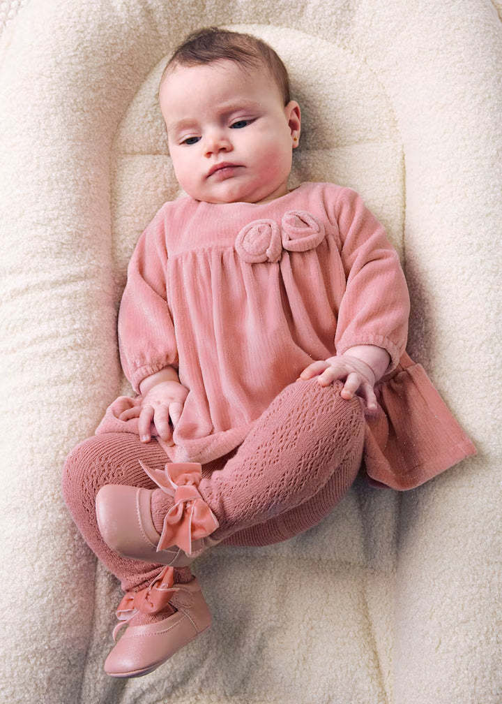 Vestito in ciniglia neonata Mayoral