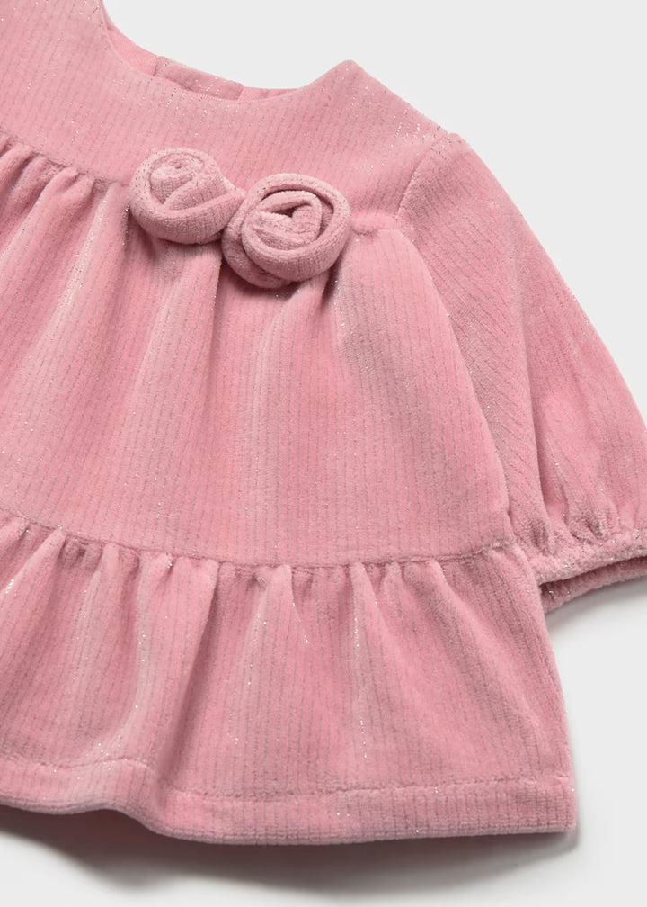 Vestito in ciniglia neonata Mayoral