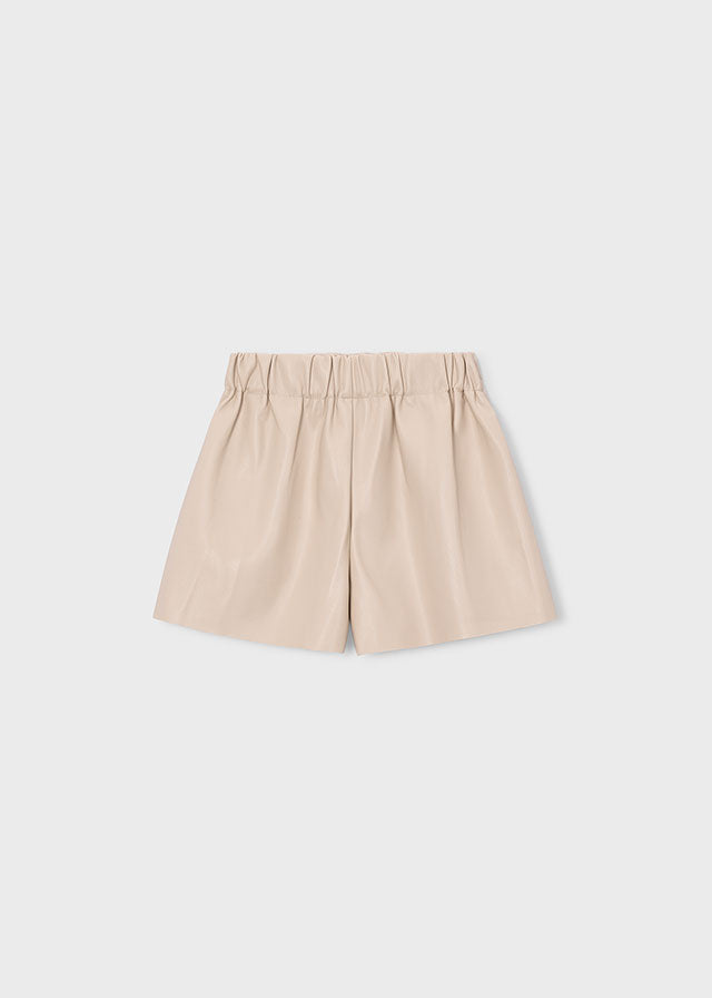 Bermuda similpelle bambina Mayoral