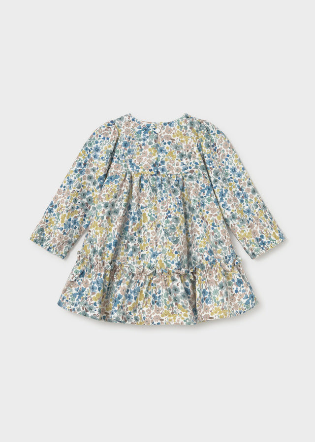 Vestito con stampa floreale baby girl Mayoral
