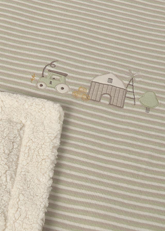 Coperta con pelliccia neonato Mayoral