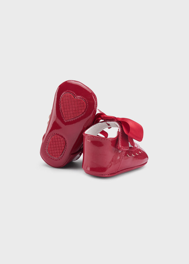 Scarpe fiocco neonata