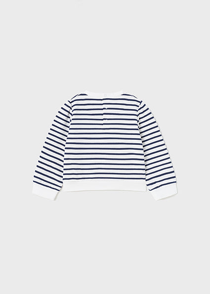 Female baby sailor sweatshirt