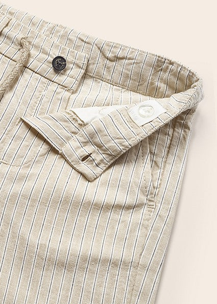 Baby boy linen 2-piece long suit