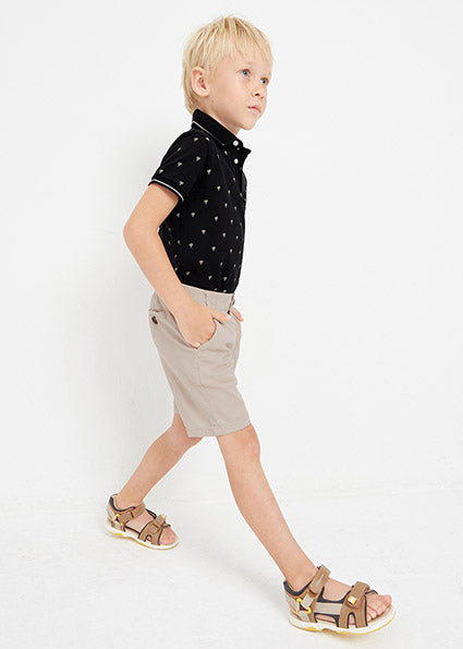 Sustainable cotton bermuda for kids