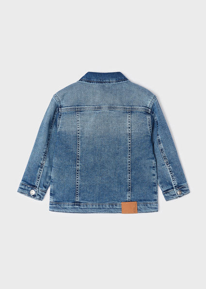 Giubbotto jeans cotone sostenibile bambino Mayoral