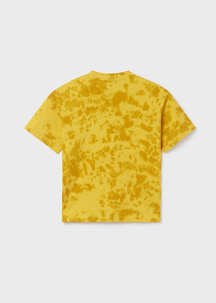Maglietta tie dye motivo stampato cotone ragazzo