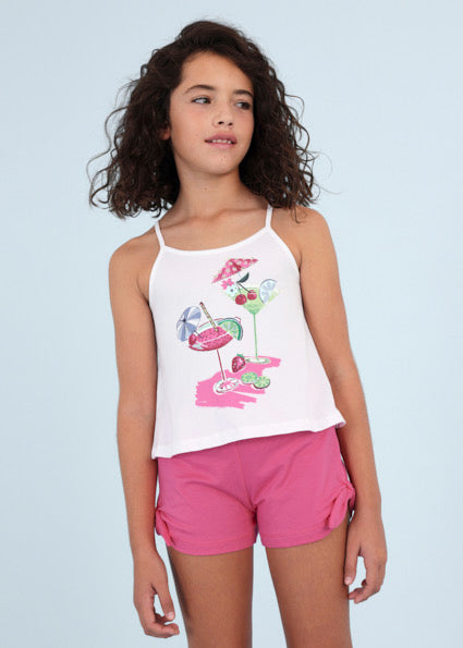 Completo 2 pezzi cotone sostenibile ragazza