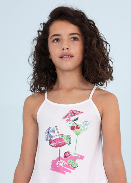 Completo 2 pezzi cotone sostenibile ragazza