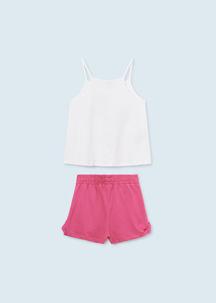 Completo 2 pezzi cotone sostenibile ragazza