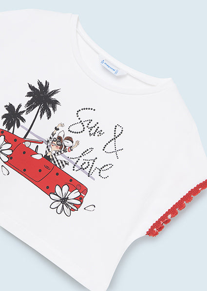 Completo 2 pezzi cotone sostenibile ragazza