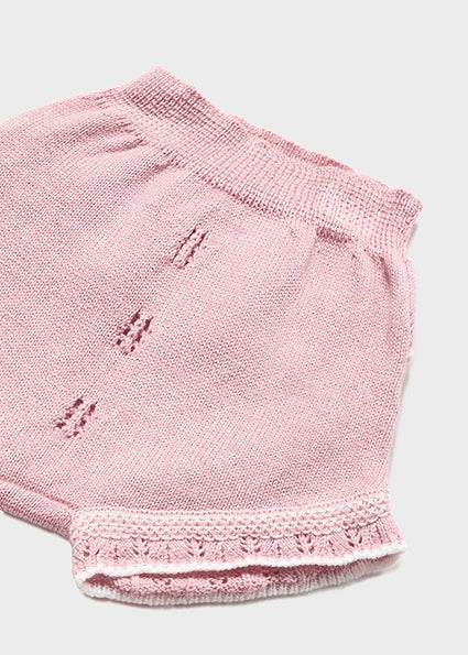 Set 3 pezzi tricot neonata