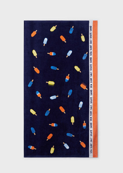 Baby print towel